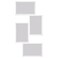 Yllevad - Collage Frame For 4 Photos, White, 21X41 Cm