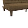 In House Maria 2 In 1 Sofabed Linen Upholstered - Brown