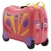 American Tourister Skittle Nxt Kids Luggage Trolley Pink Butterfly