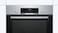 Bosch Series 6 Built-In Oven With Added Steam Function 60 x 60cm, LCD Display Control, 8 Heating Methods, Stainless Steel, HIJ557YS0M