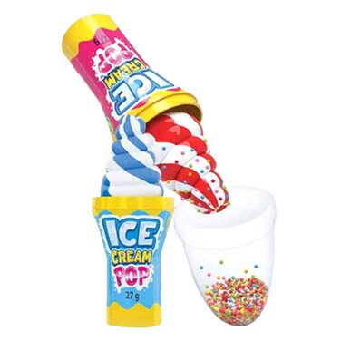 Rose Ice Cream Twist And Dip Lollipop 27g