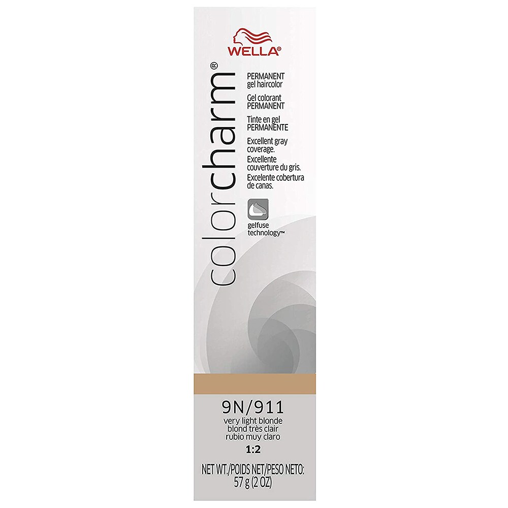 Buy Wella Color Charm Permanent Gel Hair Color 9N/911 Very Light blonde ...