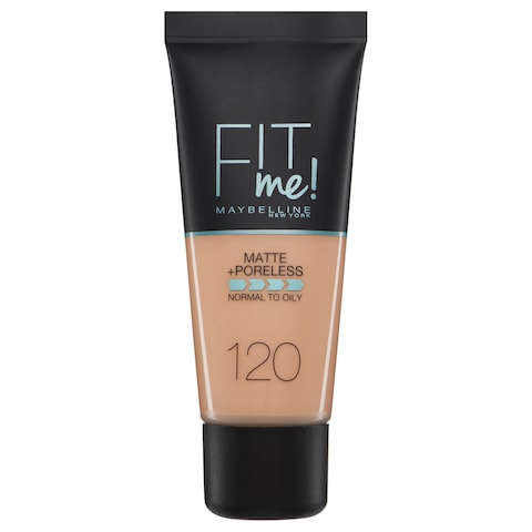 Maybelline New York Fit Me! Matte And Poreless Face Foundation 120 Classic Ivory 30ml