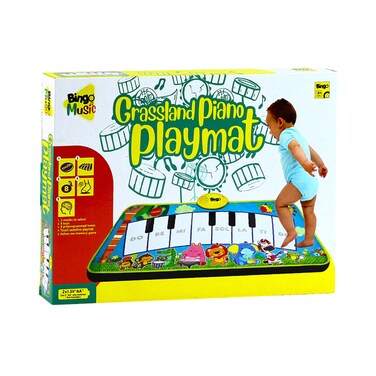 Bingo Music Grassland Piano Playmat - Multicolour