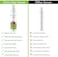 Mamaearth Onion Hair Serum For Silky &amp; Smooth Hair, Tames Frizzy Hair, with Onion &amp; Biotin for Strong, Tangle Free &amp; Frizz-Free Hair - 100 ml