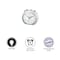Casio Analog Alarm Clock - White - TQ-369-7DF 
