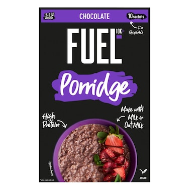 Fuel 10K Chocolate Porridge 360g (10 Pieces)