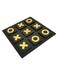Classic Acrylic Tic Tac Toe Game Set with Clear Playing Pieces, Perfect Coffee Table D&eacute;cor and Game for The Family