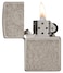 Zippo 28973 Armor Antique Silver Plate Windproof Lighter