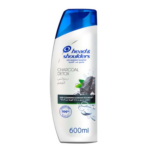 Head And Shoulders Shampoo Charcoal Detox - 600 Ml