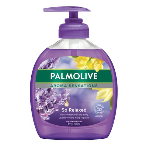 PALMOLIVE  AROMA SENSATIONS LIQUID HAND SOAP WITH LAVANDER AND YLANG YALANG 500ML