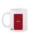 Spiderman Printed Mug White/Red Standard Size