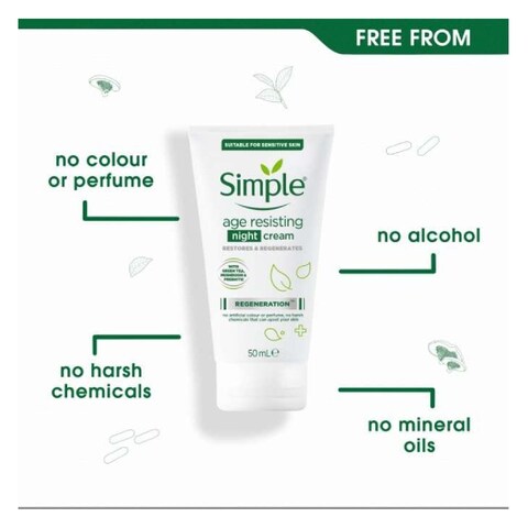 Simple Age Resisting Night Cream 50ml