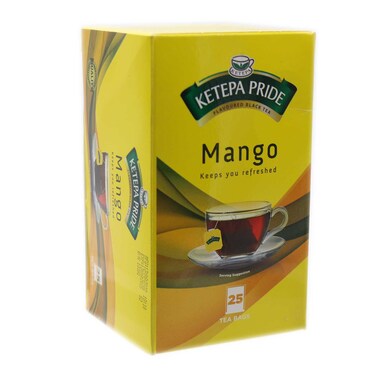 Ketepa Pride Mango Flavour Tea Bags 50G