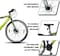 Vaux Swifter-Pro Hybrid Cycle for Men with Dual Disc Brake, 21 Speed Gear Cycle with Hi-Ten Steel Frame, Alloy Rims &amp; 700Cx35 Thin Tyre Cycle, Bicycle for Adults with Age Group 15+ Years - Grey