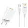 Denmen DC01T Single USB Charger Kit White