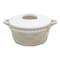 Selvel Diamond Casserole Blue And White 1L