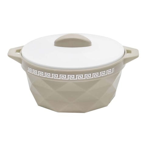 Selvel Diamond Casserole Blue And White 1L