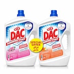 Buy Dac Disinfectant Rose + Floral 2.9L Pack of 2 in UAE