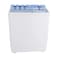 Fresh Modern Top Load Half Automatic Washing Machine - 7 kg - White