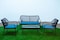 Aluminum Frame Woven Rope Sofa Set Garden Patio Sofa Set Outdoor Furniture YL21402-367