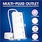 Smart Power Strip WIFI Extension 6FT Power Extensions Cord Overvoltage protection Socket 4-Way 4 USB Ports