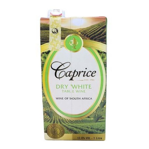 Caprice Dry White Tetra Pack 1L