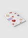 Lowha Spiral Notebook With 60 Sheets And Hard Paper Covers With Mix Doodle Fruits Design, For Jotting Notes And Reminders, For Work, University, School