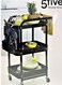 5Five Kitchen Trolley, Metal, Black, H75X30X46cm