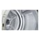 Bosch Series 4 Heat Pump Tumble Dryer 9Kg Silver Inox, Auto Dry, LCD, Push-Button, WQG2410XGC