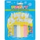 Unique- Hpy Bday Silver Cake Topper W 12 Candles &amp; Holders