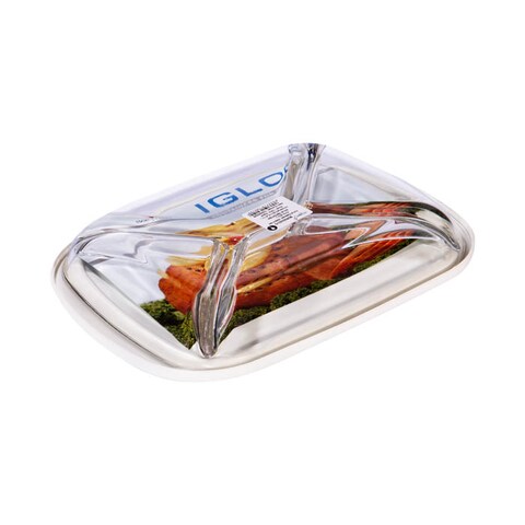 IGLOO 27 PLATE 4 SECTIONS WHITE LID