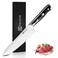 PAUDIN Chef Knife 8 Inch, Professional Kitchen Knife, 7Cr17MoV German Stainless Steel Forged Chefs Knife with Ergonomic G10 Handle, Classic Chef's Knife Meat Cooking Knife with Gift Box