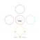 Aiwanto 2Pack Hair Bands for Women's Daily Hair Band Colourful Hair Bands Hair Tie