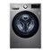 LG 15 Kg/8 Kg Front Load Washer Dryer, Silver, F0L9DGP2S, Direct Drive Motor 1400 RPM, 12 Programmers