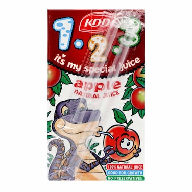 Kdd Mini Apple Juice 125ml