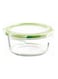 Royalford Round Airtight Container Clear/Green
