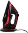 Clikon Premium Cordless Steam Iron With Easy Glide Ceramic Plate, Anti Drip Function, Adjustable Temperature Settings, 2 Years Warranty, Red And Black, CK4126