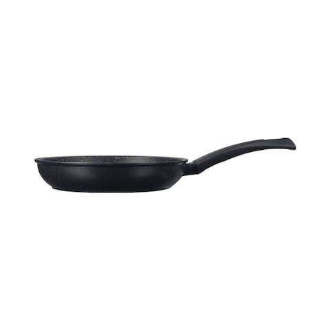 Illa Cook On Rock Granite Frying Pan - 24 Cm - Black