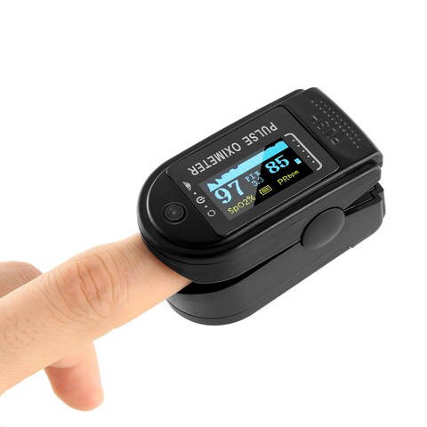 Generic-Fingertip Pulse Oximeter Blood Oxygen Saturation Monitor OLED Display 8s Quick Measure SpO2 Monitor Mini Pulse Oximeter