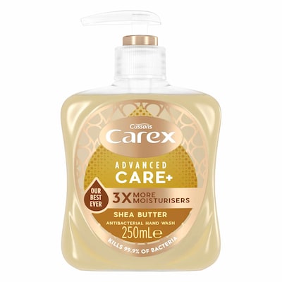 Carex Advanced Care Shea Butter Antibacterial Hand Wash 250ml