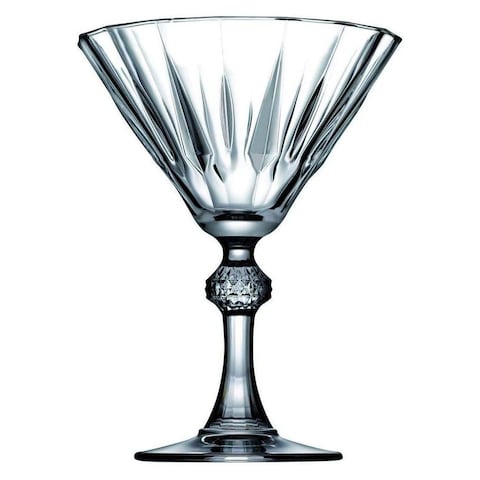 Pasabahce Diamond Goblet Glass Set - 238 Cc - 6 Pieces
