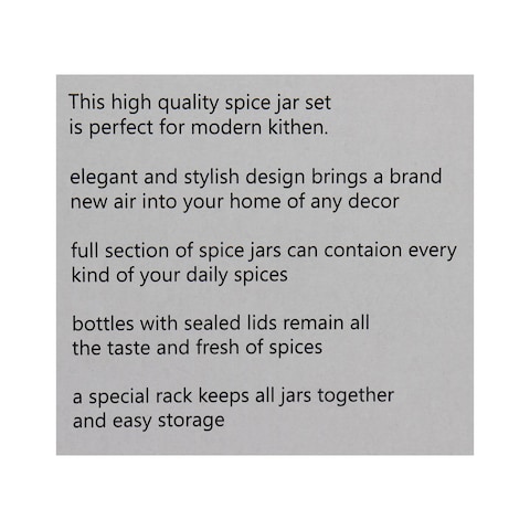 Lotus Dream Spice Set - 16 Pieces