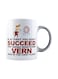 muGGyz Try Doing Whatever Aurelio Said First Place Coffee Mug White 325ml