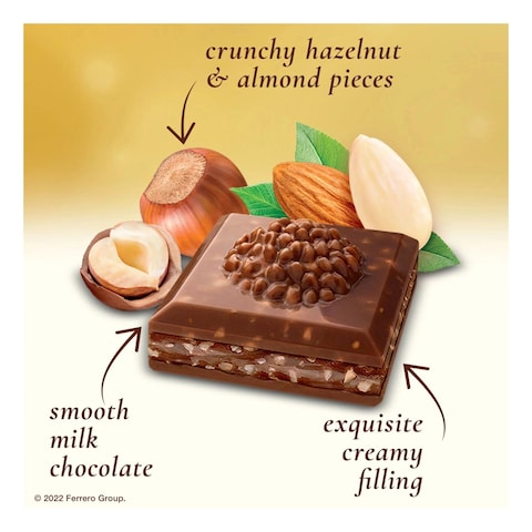 Ferrero Rocher Hazelnut And Almond Milk Chocolate 90g