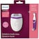Philips Satinelle Essential Corded Compact Epilator Plus Bikini Trimmer, BRP505/00
