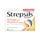 Strepsils Orange with Vitamin C 100 mg,Soothing Effective Relief for Sore Throats, 36 Lozenges