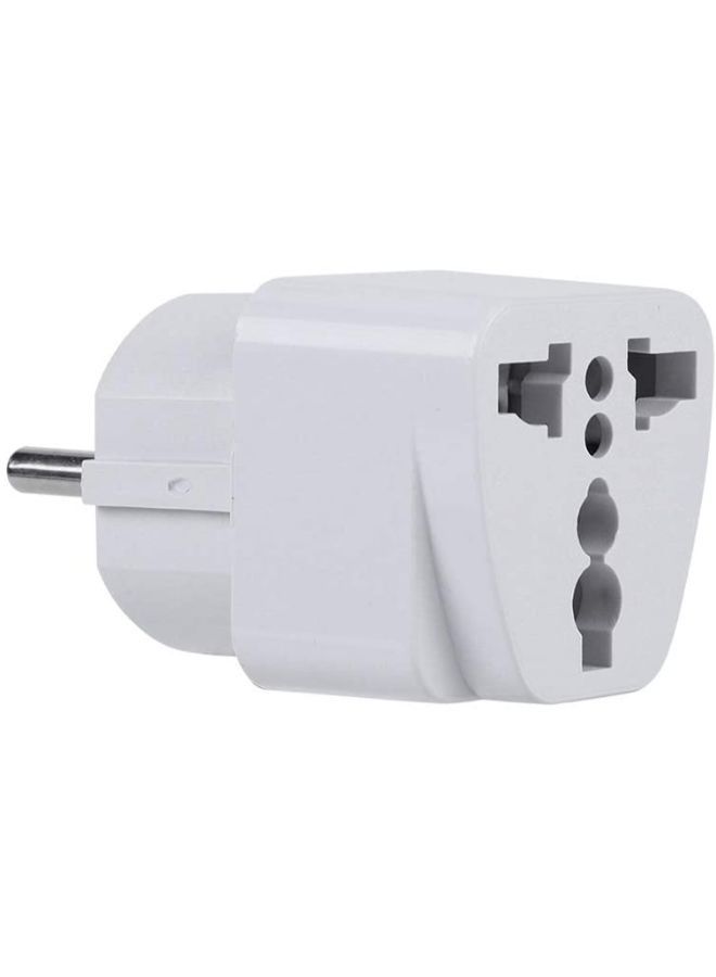 Wtrtr 3-Piece Universal Power Adapter Uk/Us/Au To Eu Travel Converter