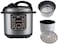 Wtrtr 9 Liters 1350W Stainless Steel Electric Pressure Cooker, Slow, Rice Cooker, Yogurt, Cake Maker, Saut&eacute;, Steamer And Warmer Wtr-9002