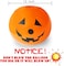Party Time 5 Pieces Pumpkin LED Light Up Balloons Halloween LED Pumpkin Balloons for Halloween Decorations LED Balloons - Halloween Party Supplies